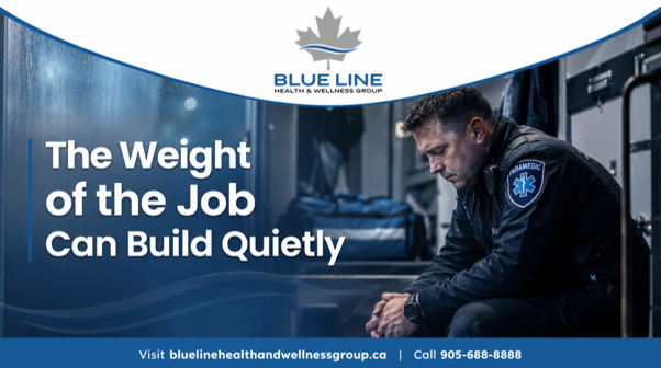 the weight of the job can build quitely